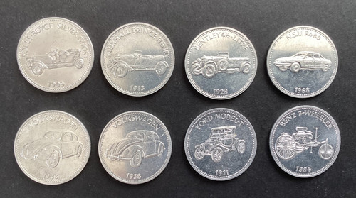 Shell historic car coins - shell,
