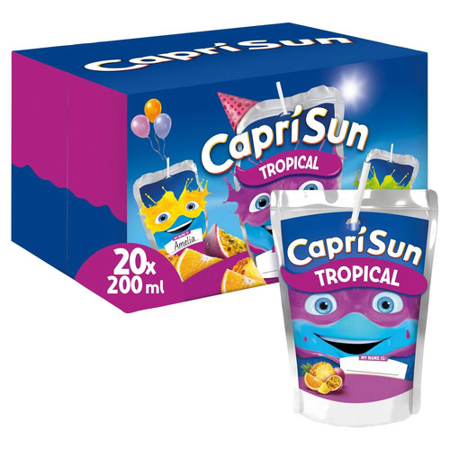 Capri sun tropical flavoured - capri-sun,