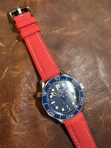 20mm red sailcloth rubber - 20mm,