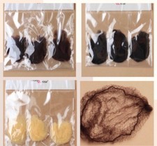 Mesh hair nets fine blonde - mesh,