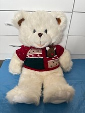 Fluffy White Teddy Bear Soft