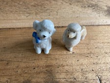 Mini Poodle Miniatrue Poodle figurine