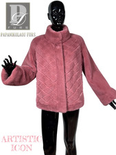 Real Fur Mink Pink Jacket With