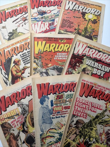 Vintage warlord comics - vintage,