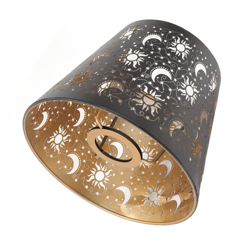 Shadow lampshade clip lamp - lampshade,