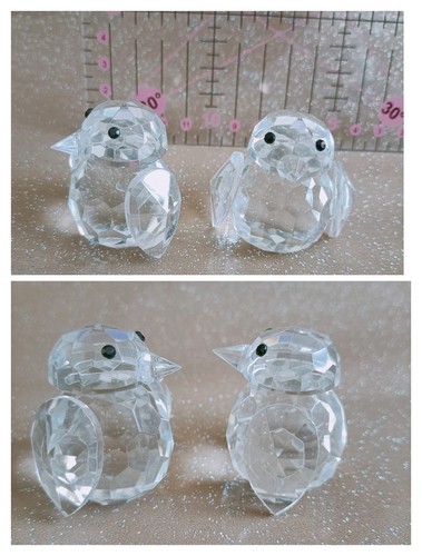Two crystal glass - two,