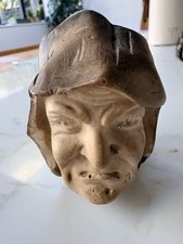 Antique Chalkware Grotesque
