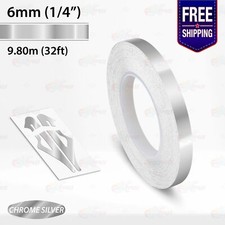 CHROME SILVER PIN STRIPE Car