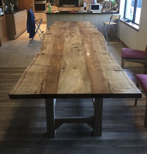 Exceptional scottish oak waney - oak,