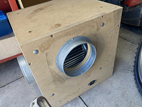 Tornado acoustic box fan - a,