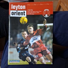 8/2/2003 Leyton Orient v York