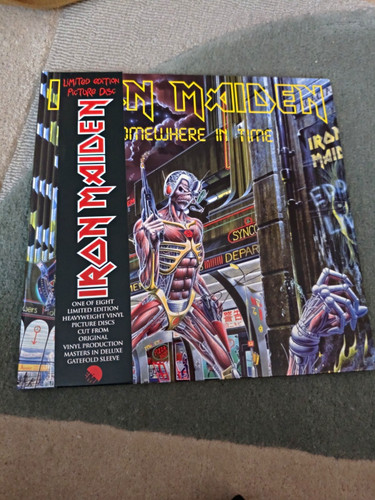 Iron maiden somewhere time - maiden,