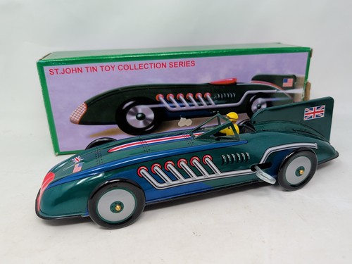 British record racer tin - british,