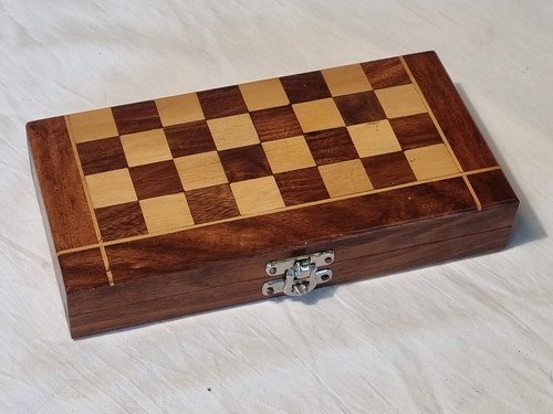 Wooden travel games set - games,