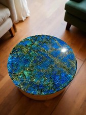 Labradorite Stone Coffee Table