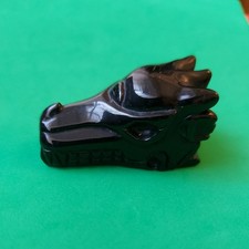 Obsidian Dragon Head, 85grams