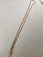 Vintage 1990s Grosse Gold Necklace Seahorse
