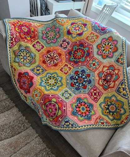 Persian tiles crochet - persian,