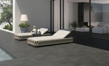 Natural black porcelain block - natural,