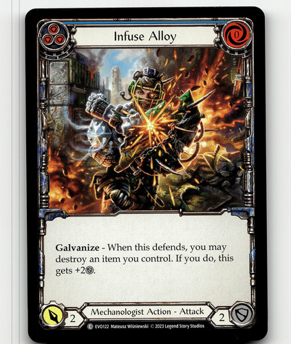 Flesh and blood - and, alloy