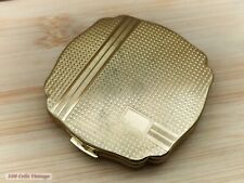Melissa Gold Tone-Vintage Make Up/Powder Compact-0in