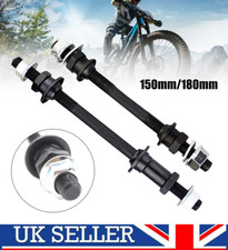 Mountain MTB Bike Wheel Hub Axle Front /Rear Solid Spindle Shift Shaft 150/180mm