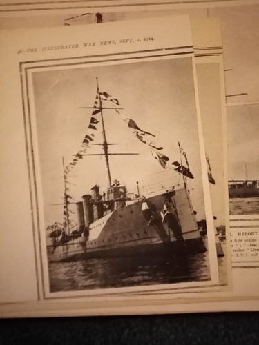 El61 ephemera ww1 1914 picture - el61,