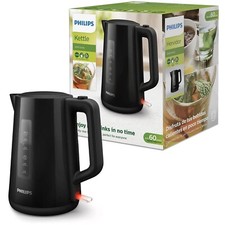 Philips 1.7L Electric Kettle 2200W Fast Boil Cordless Jug – Black – Family Size