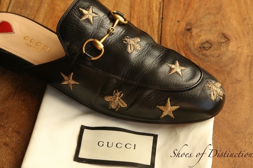 Gucci princetown black - gucci, leather