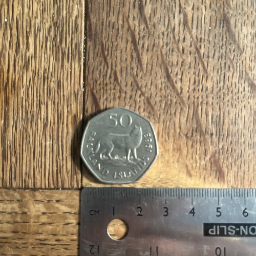 Falkland islands pence coin - falkland,