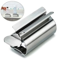 1PC Rolling Toothpaste Tube Squeezer Stainless Steel  Dispenser Squeeze HolderUK