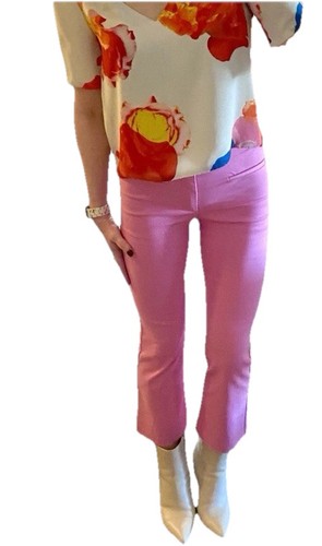 Zara pants pink crop - boot, size