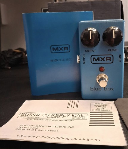 Mxr m103 blue - octave, fuzz