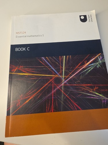 Mst124 essential mathematics - mst124,