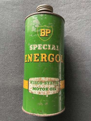 Vintage energol oil - bp, petrol