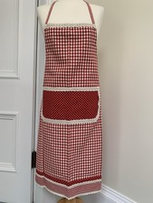 Ladies Red Gingham Vintage