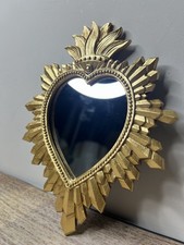 Gold Sacred Heart Mirror