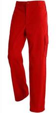 Mens Red Work Trousers  Flame