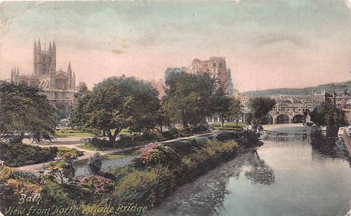 Family history postcard - family,