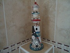Lighthouse Made from Wood With