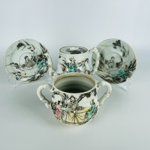 Antique japanese kyo - kyo, ware