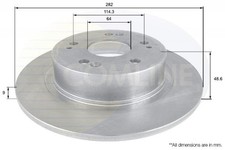 REAR BRAKE DISCS SET BRAKING