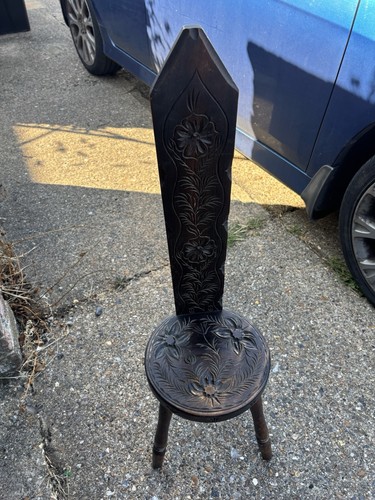 Vintage english carved wood - english,