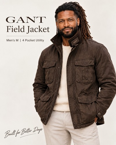 Gant mens brown field - field, jacket