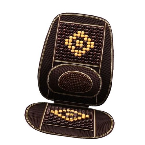 Wood beaded car seat cover - car,