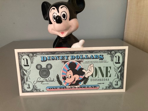 Disney dollar mickey 1988 - disney,