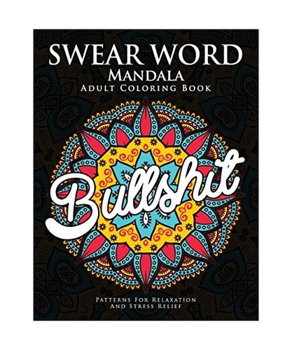 Swear word mandala adults - swear,