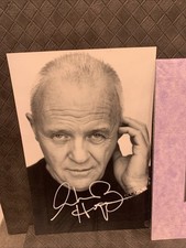 ANTHONY HOPKINS SIGNED 5x3 PHOTO (unframed)