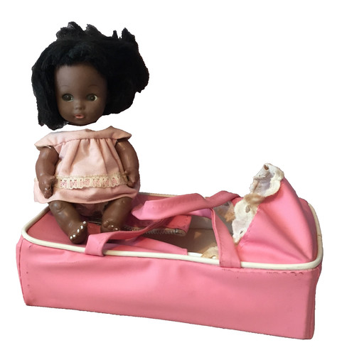 Vintage plastic baby amanda - plastic,