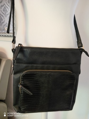 Women black gold faux - black,